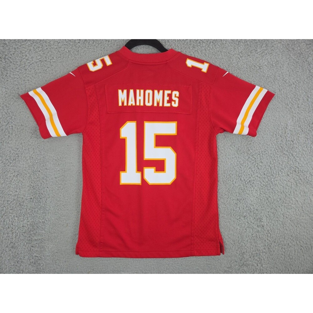 Nike Jersey Patrick Mahomes #15 Kansas City Chiefs Boys Youth Medium 18 Red NWOT